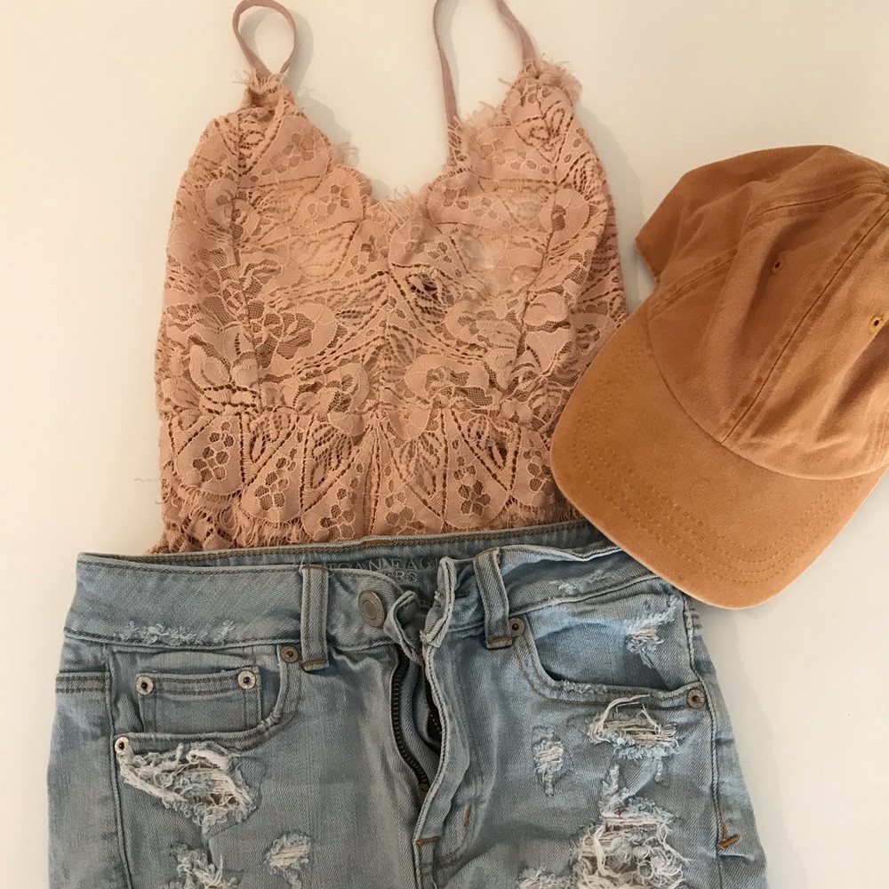 Stelly boutique apricot bodysuit 🍑